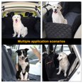 thumbnail image 4 of Car Rear Seat Cushions with Mesh Bag Lanyard for Pet Cat Dog Car Travel, 4 of 8
