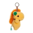 thumbnail image 2 of Llavero de Muñeca Caballo de Peluche – Juguete Suave Corto de Felpa, Ojos Bordados, Cola con Borlas, Anillo de Metal Desmontable, Encanto Decorativo de 5.1 Pulgadas para Llaves, 2 of 6