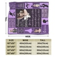thumbnail image 3 of Wijzvio 50th Birthday Gift Throw Blanket Soft Fuzzy Fleece Blanket For Couch Bed Living Room Decoration 40"X30", 3 of 9
