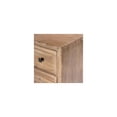 thumbnail image 6 of Carmenita 6 Drawer Dresser in Rustic Light Brown Finish on Solid Wood, 6 of 9
