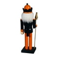 thumbnail image 2 of Chicago Bears 12" Wooden Nutcracker Statue, 2 of 3