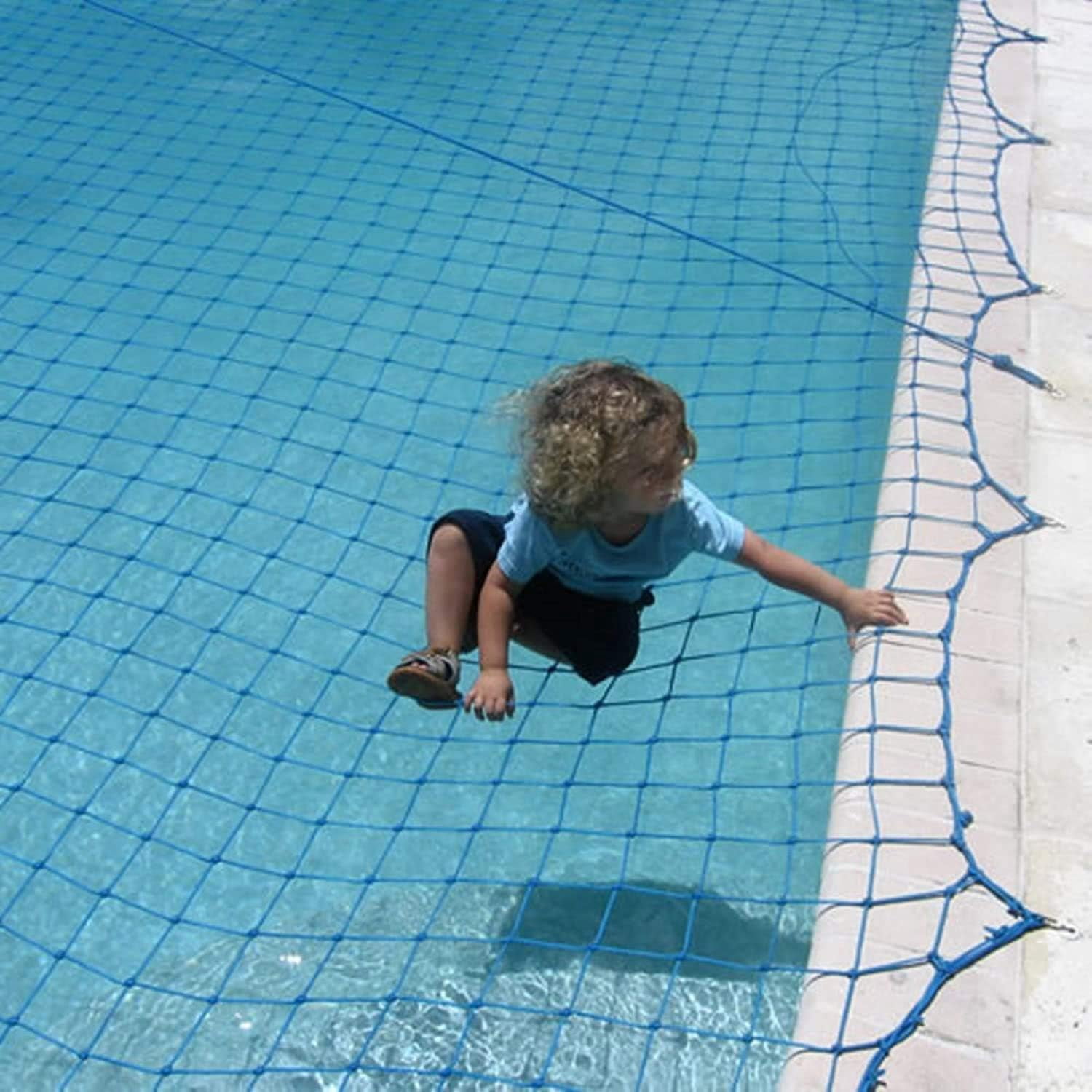 WaterWarden Pool Safety Net Cover Fits 26' x 40' Inground Pool, Heavy-Duty Netting