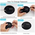 thumbnail image 5 of Refrigerator Lock for Kids, 4 Pack Proof Cabinet Locks with Adhesive, 5 of 5