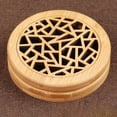 thumbnail image 1 of Xihbxyly Paletas no reclamadas Quemador de incensario chino antiguo tallado hueco en espiral para bricolaje en casa, 1 of 2