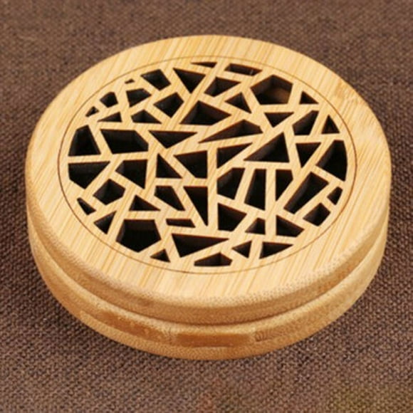 Suncoda Incense Burner, Hollow Carving Burner Chinese Vintage Censer Coil Diy Home