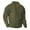 Army Green#mens corduroy shirt with elbow patches, variant on Henley Sweatshirts for Men Corduroy Sweatshirts,Men's Sweatshirts Vintage Button Up Shirts Patchwork Color Block Stand Collar Long Sleeve Shirt Outdoor Casual Pullover Top Elbow Patches