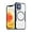 Blue, variant on Case for iPhone 12,Full-Body Rugged Carbon Fibre Protective Clear Back Hybrid Magnetic with Wireless Charge Shockproof Protector Phone Case for iPhone 12,6.1 inch 2020 (Blue)