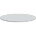 thumbnail image 5 of Lorell Round Invent Tabletop - Light Gray Round Top - 1" Table Top Thickness x 42" Table Top Diameter - Assembly Required - High Pressure Laminate (HPL), Light Gray - Particleboard, Polyvinyl Chloride, 5 of 5