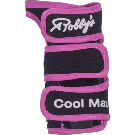 Robby's Cool Max Right Hand Bowling Wrist Support, Pink, (Best Bowling Wrist Support)