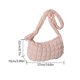 thumbnail image 5 of Bolso de axila para mujer, Bolso fruncido de gran capacidad, Bolso de mano en la nube, Bolso para axila para niñas, 5 of 8