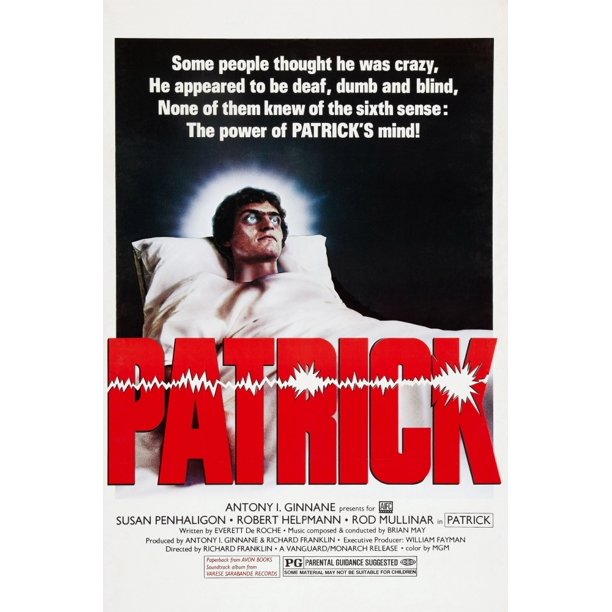 Patrick Us Poster Rod Mullinar 1978 O C Monarch Releasing Courtesy Everett Collection Movie Poster Masterprint 24 X 36 Walmart Com Walmart Com
