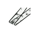 thumbnail image 4 of INSPIRE CHIC Women's Lace Embroidery Mesh Scarves Skinny Long Headscarf Neckerchief White Flower-1 100x7cm/39.4x2.6 inches(LxW), 4 of 6
