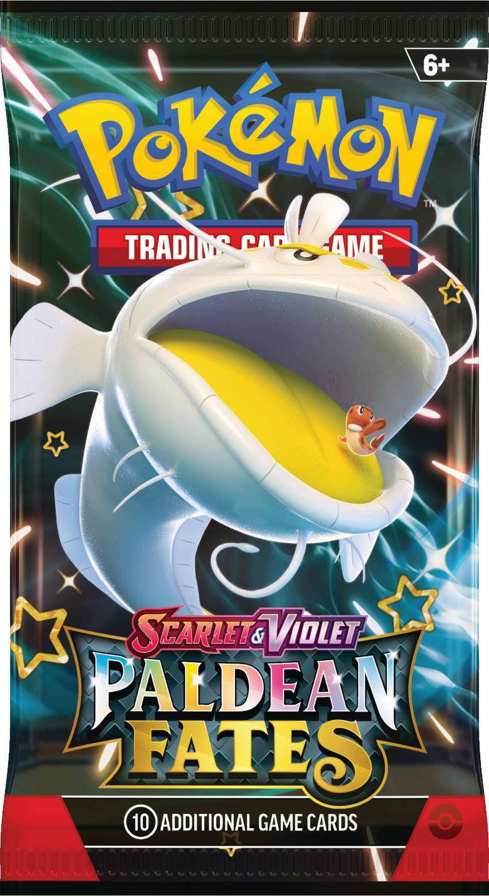 Pokemon - Brandclub - Pokemon Trading Card Game Scarlet & Violet Paldean Fates  Booster Pack (10 Cards)
