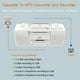 thumbnail image 3 of Casete de radio AM/FM Bluetooth WISCENT WTB-795 de Boombox, USB, 3 of 9