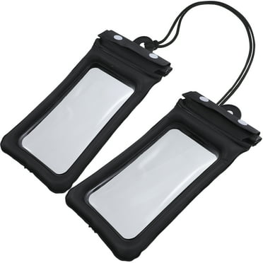 2Pcs Swimming Waterproof Pouch Clear Waterproof Phone Money  Packing Bag Pouch