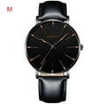 thumbnail image 1 of Reloj de cuarzo para mujer, relojes para parejas, relojes finos de moda para hombre y mujer, reloj de pulsera de cuarzo de malla de acero inoxidable para negocios., 1 of 2