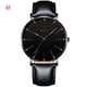 thumbnail image 1 of Reloj de cuarzo para mujer, relojes para parejas, relojes finos de moda para hombre y mujer, reloj de pulsera de cuarzo de malla de acero inoxidable para negocios., 1 of 2