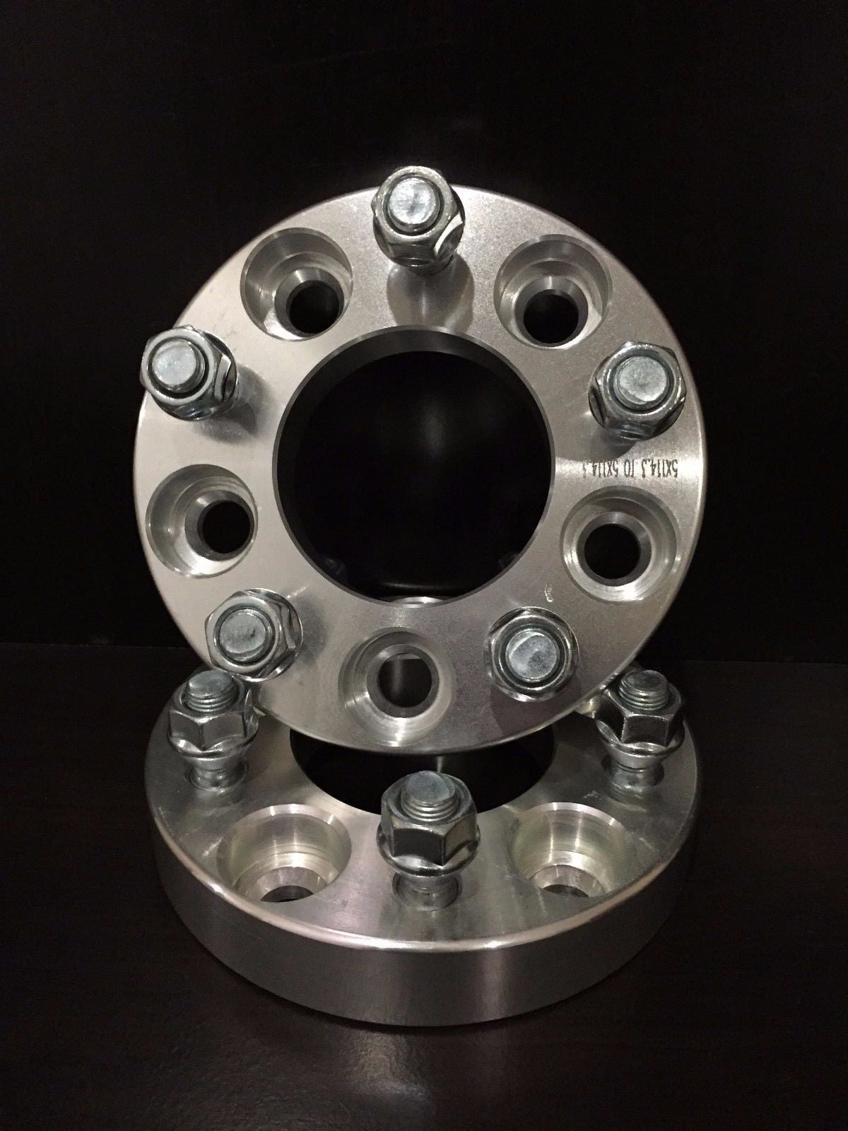 2" Wheel Spacers 5x114.3 1/2"x20 Studs For Jeep Liberty SET OF 2