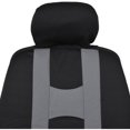 BDK Roam Sport Car Seat Covers with 4 Pieces Floor Mats, Split Bench
