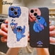 thumbnail image 2 of Funda de silicona con dibujos animados de Disney Stitch para IPhone, 14, 13, 12, 11, 15Pro, Max, X, XR, XS, MAX, Kawaii, regalo de cumpleaños para niños, 2 of 5