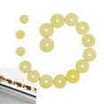 thumbnail image 4 of 16 in 1 Replacement Elastic Wood Flute Instrument Pads Light Yellow, 4 of 8