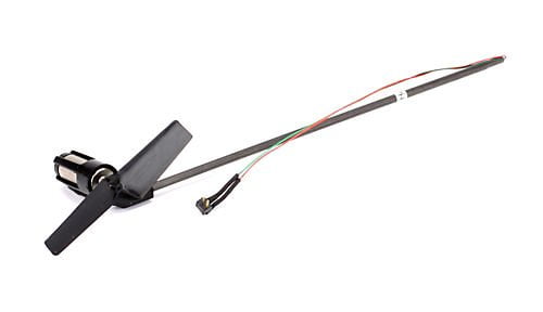 Blade Tail Boom Assembly with Tail Motor/Rotor/Mount Nano CP X BLH3302 Replacement Helicopter Parts