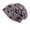 Dark Gray, variant on Men Women Cotton Beanie Hat Star Pattern Slouchy Ski Oversized Caps Baggy Warm Hats
