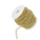 thumbnail image 2 of Rollo de 25 m de alambre de perlas galvanizadas para decoración de bodas, 6 mm (dorado), 2 of 14