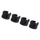 thumbnail image 1 of 6x4 Uds Protector De Vaina De Bicicleta Protector De Cadena De Goma De Colisión Protector Negro, 1 of 8