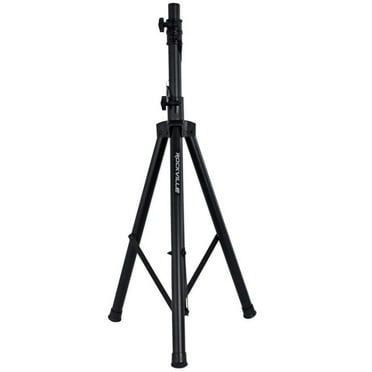 Heavy-duty Universal Tripod DJ PA Speaker Stand. Adjustable Height Sturdy Steel