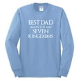 thumbnail image 2 of Wild Bobby,Best Dad in The Seven Kingdoms GoT Thrones, Father's Day, Men Long Sleeve Shirt, Light Blue, Large, 2 of 3