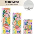 thumbnail image 4 of Pioneer Flower Floral Print Pattern Kitchen Rugs Sets Of 3,Kitchen Runner Rugs Non Skid Washable,Decorative Kitchen Floor Mats for Kitchen,Sink,Laundry,17"x30"+ 17"x47" + 17"x59", 4 of 6