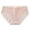 Pink, variant on Sunvit-Panties Womens Gray Cotton Bikini Briefs - Lace Trimmed, Size XL, Breathable Underwear for Everyday All-Day Comfort