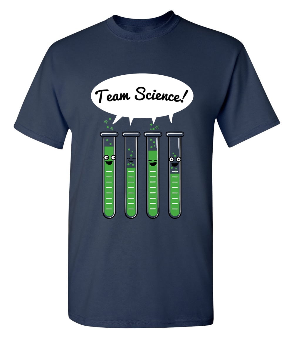 The Element of Surprise Ah Funny Science Teacher Sarcastic Joke Saying Comment Phrase Men T-Shirt