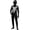 Black, variant on Superhero Full Body Costume, Halloween Spider Hero Cosplay Costume, Red and Blue Costume, Fashionable Film and Television Cosplay Jumpsuit