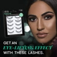thumbnail image 2 of Ardell Natural Lashes 110 Black, 5 Pairs, 1 Ea.., 2 of 3