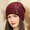 Wine, variant on LEKODE Womens Beanies for Winter Outdoor Cycling Cold-proof Ear Warm Cap Faux Fur Hat Brimless Hat Winter Hats for Women Warm Hats for Women Aviator Hat Beige One Size