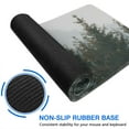 thumbnail image 6 of Large Mouse Mat Designed for Epic Gaming Sessions - Stunning Forest Background Pattern, Extended Non-Slip Rubber Mice Pad with Stitched Edges - 31.5 x 11.8 Inches, 6 of 7
