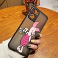 thumbnail image 3 of Matte Phone Case for OPPO RENO 8 8T 7Z 7 6Z 6 5 4 3 PRO PLUS 4G 5G Hard Case Funda Coque Capa Shell Cover Cute Pink Piglet Anime, 3 of 5