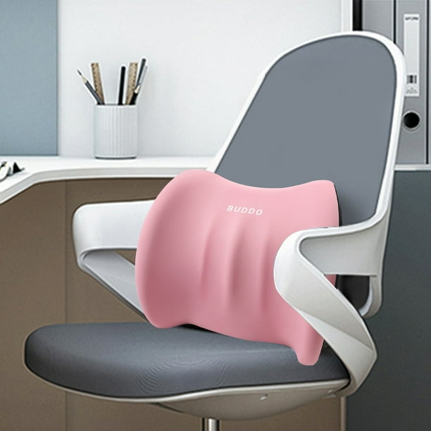 Coussin Lombaire en Mousse à Mémoire de Forme pour Voiture - Coussin de Soutien Moyen/bas du Dos - pour Siège Auto, Chaise de Bureau, Fauteuil Inclinable Conducteur Coussin Lombaire Protection de la