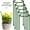 Green1, variant on Ycolew 6 Pack Plant Support Stakes, Metal Peony Support, Garden Plant Cage Stake Support, Plant Support Ring, Green Half Round Plant Support Ring for Peony, Tomato, Rose, Vine Plant