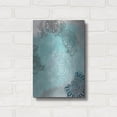 thumbnail image 3 of Luxe Metal Art 'Ink Blot Mandala II' by Grace Popp, Metal Wall Art Glass, 12" x 16", 3 of 9