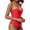 Red, variant on SRZYMJ Women's Bustier Corset Top Body Sculpting Underwear Elegant Corset Bustier For Waist Control And Lift For All Occasions