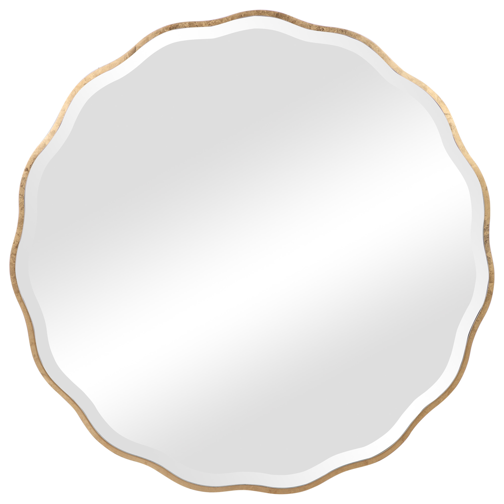 Uttermost 09611 42" Round Scalloped Edge Elegant Large Wall