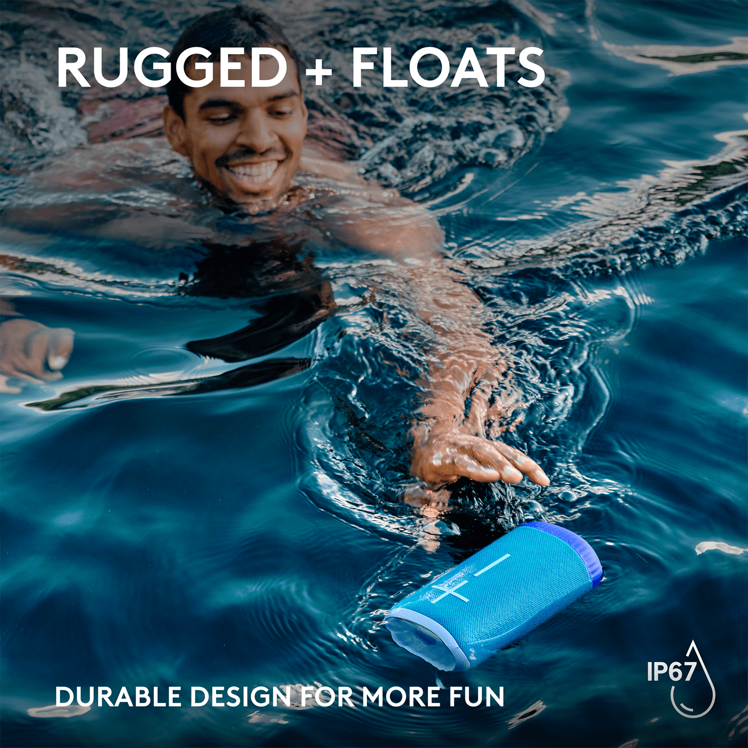 Ultimate Ears UEEVERBLUE Everboom Bluetooth Speaker - Cobalt Blue