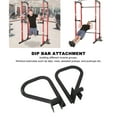 thumbnail image 4 of Dip Bar Attachment, Strong Support Multi Grip Dip Bar Attachment  for Strength Training, 4 of 7