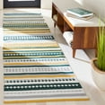 thumbnail image 2 of SAFAVIEH Montauk Kenyon Southwestern Cotton Runner Rug, Yellow/Ivory, 2'3" x 9', 2 of 8
