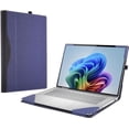 thumbnail image 1 of Laptop Case for 15 inch Microsoft Surface Laptop 7 Windows PC with ARM CPU and AI-Powered Copilot+, PU Leather Folio Stand Laptop Protective Cover, 1 of 7