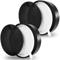 thumbnail image 1 of Yonice LV-H132 Replacement Filter Compatible for LEVOIT LV-H132 Air Filter, H13 True HEPA Filter,3-in-1 Pre, High-Efficiency Activated Carbon, Part # LV-H132-RF,2 Pack, 1 of 4