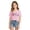 1-Pink, variant on Girl's Off The Shoulder Shirt Top Los Angeles Graphic T-Shirt Short Sleeve T shirts Tee